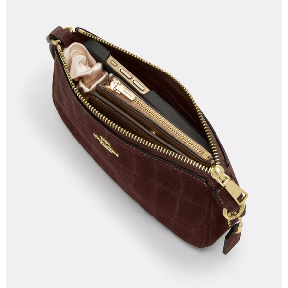 Coach Nolita 19 CCF61, embossed crocodile/Gold/Maple - Picture 11 of 15